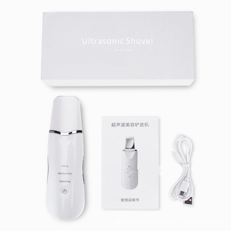 Appareil de Nettoyage Facial Ultrasonique - Éliminateur de Points Noirs et Pores - Gommage Visage Rechargeable