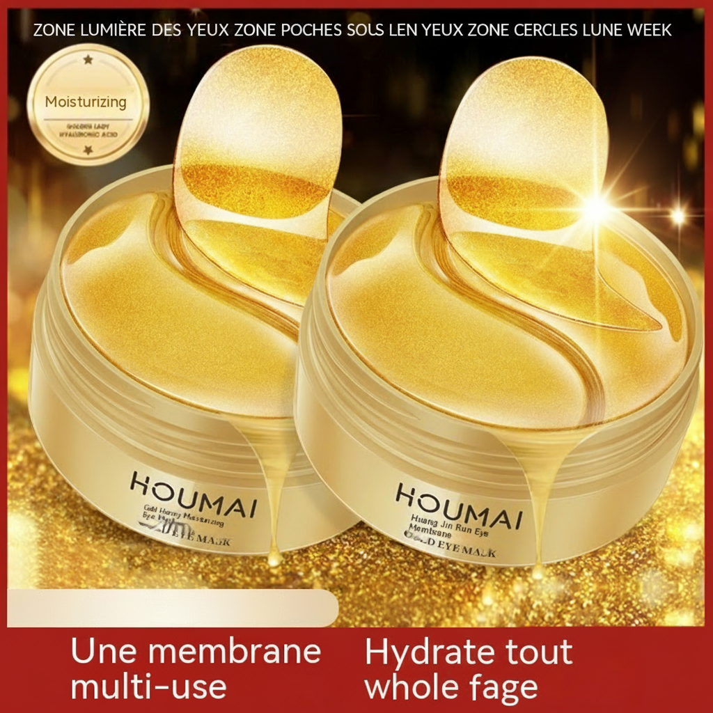 Image traduite en français - HOUMAI Masque Yeux Or