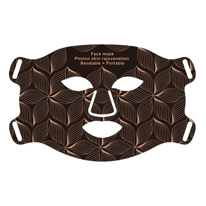 Masque Photonique Visage Portable - Rajeunissement Peau 3 Niveaux Anti-Fatigue