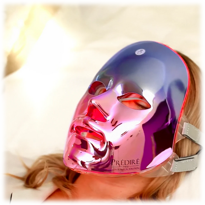 Masque LED de Luminothérapie Rechargeable - 7 Couleurs Anti-Acné et Rajeunissement