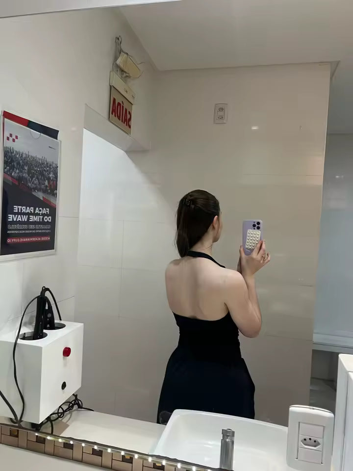 Brassière Sport Halter – Nylon Premium