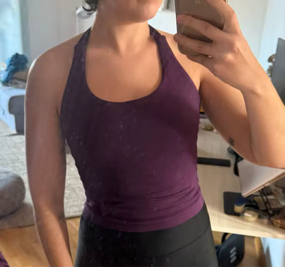 Brassière Sport Halter – Nylon Premium
